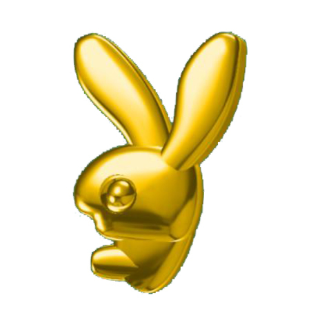 18K Gold Bunny