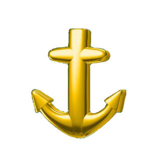18K Gold Anchor